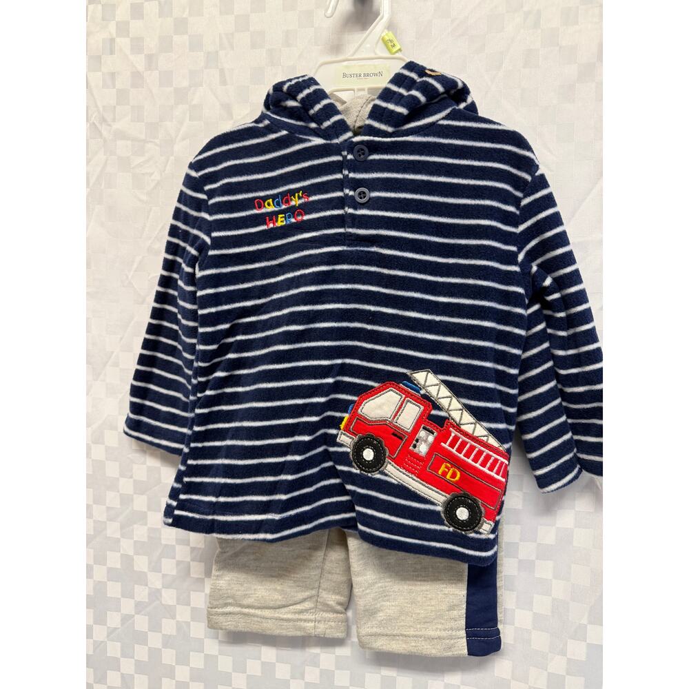 Buster brown two piece set baby 6/9 months